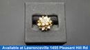 Women's Ring - Yellow Gold 14k (.585) 3.1 grams Size 20