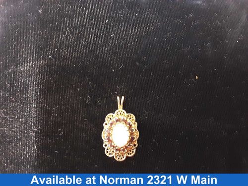 Symbol Pendant - Yellow Gold 10k (.417) 1.8 grams