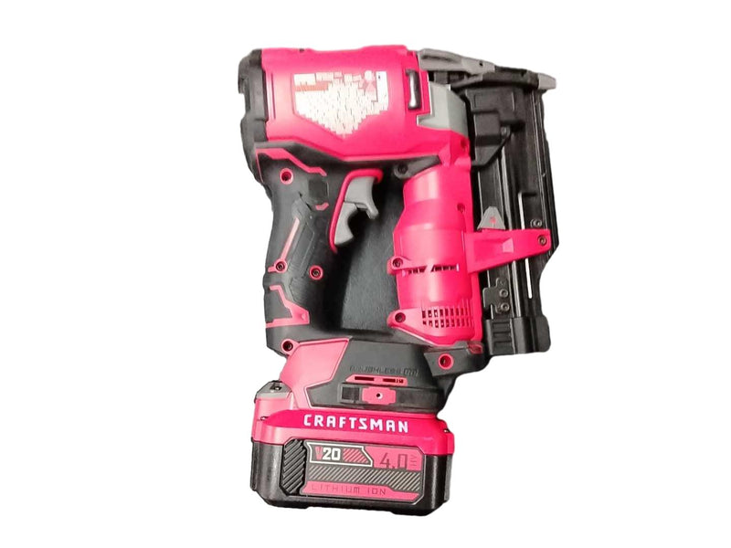 Craftsman Cmcn623 Red Cordless Brad Nailer