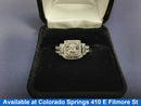 Ring - Wedding Set - White Gold 10k (.417) 4.4 grams Size 7