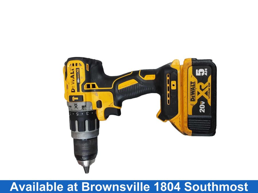 Dewalt Dcd796 Yellow Cordless Hammer Drill