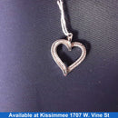 Diamond Pendant - White Gold 10k (.417) 1.9 grams