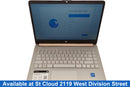 Hp 14-dq0762dx Intel Celeron 4 Gb 128 Gb Pink Laptop