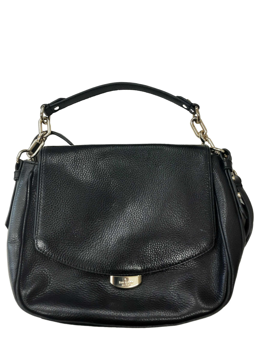 Kate Spade Crossbody Flap Clousure Black Purse / Handbag