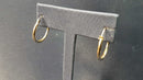 Hoop Earrings - Tricolor Gold 10k (.417) 0.8 grams