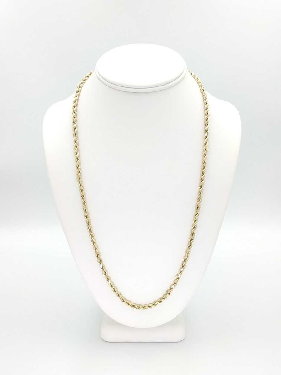 Rope Chain - Yellow Gold 10k (.417) 8 grams 24 inch