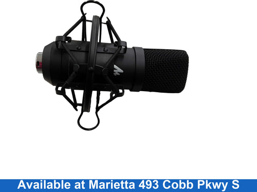 Mano Black Corded Microphone