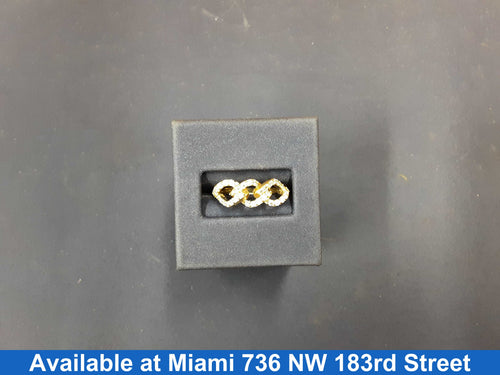 Women's Ring - Yellow Gold 10k (.417) 3.4 grams Size 8.5