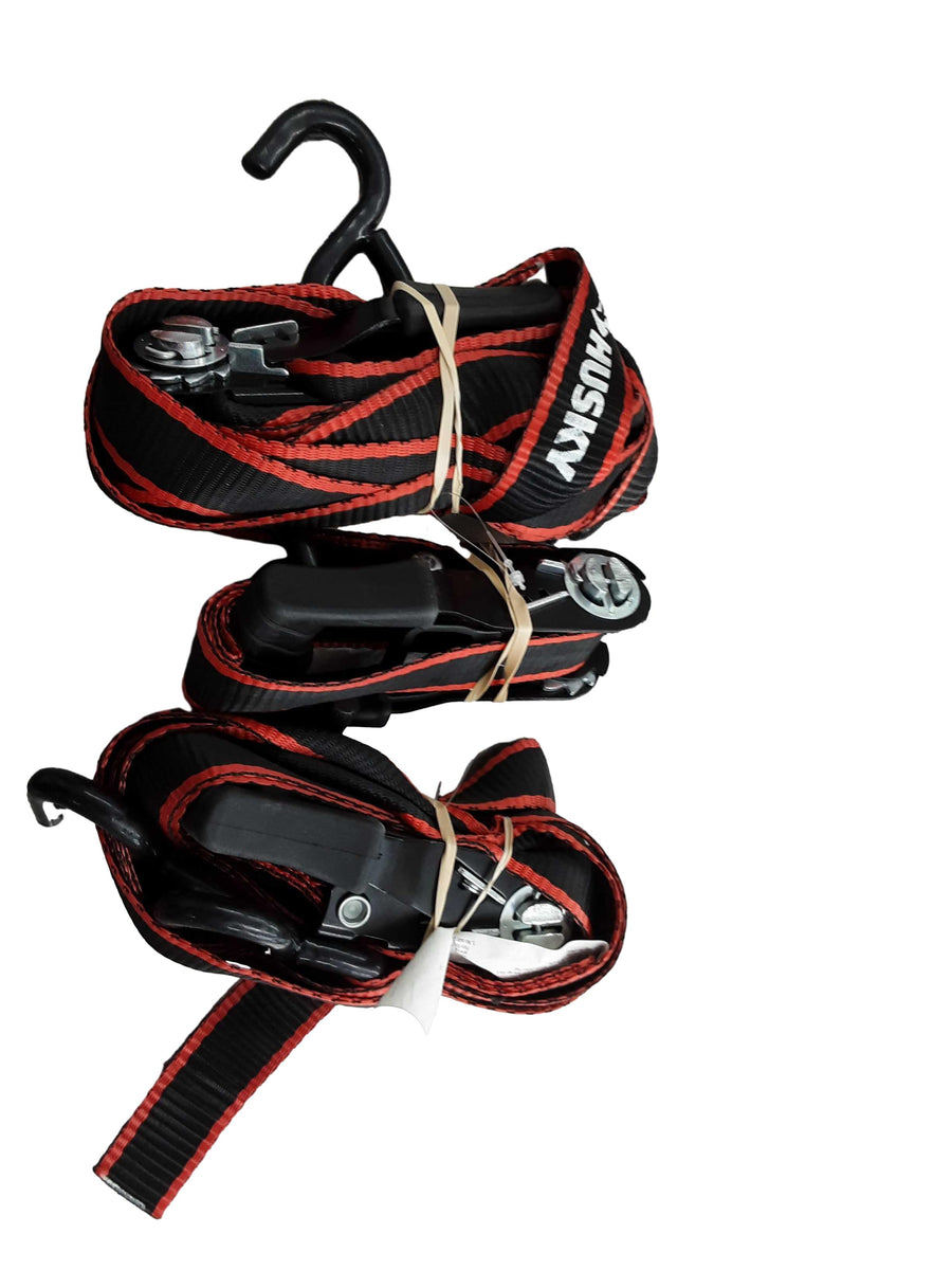 Husky Tie Down Straps Red Power Tool Accessory