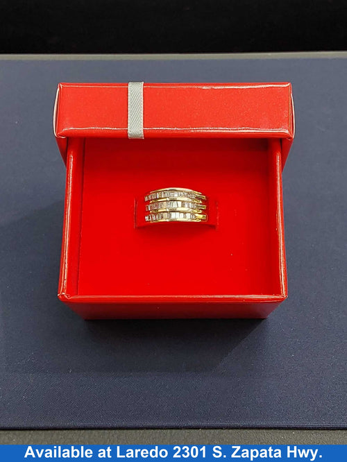Women's Ring - Yellow Gold 14k (.585) 4.2 grams Size 9