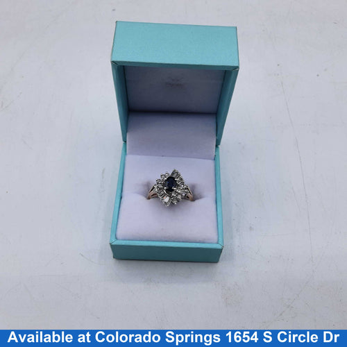 Women's Ring - Yellow Gold 14k (.585) 4.8 grams Size 6.5