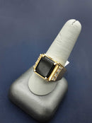Men's Ring - Yellow Gold 10k (.417) 14.8 grams Size 10