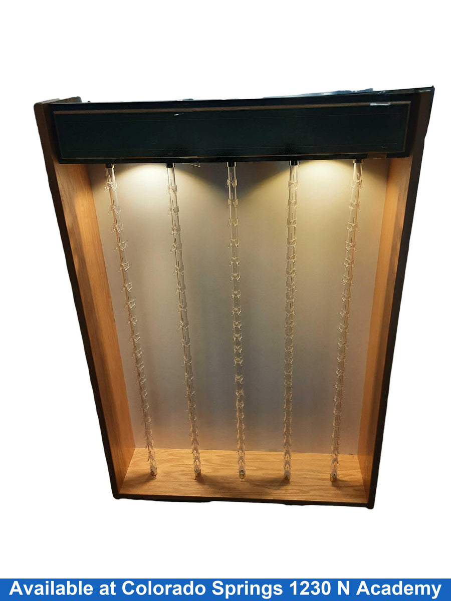 Abtco Sunglasses Display Brown Bookshelf / Cabinet