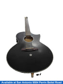 Schecter Orleans Stage Black Acoustic / Electric Classic Guitar