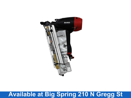 Banks 70924 Black Pneumatic Framing Nailer