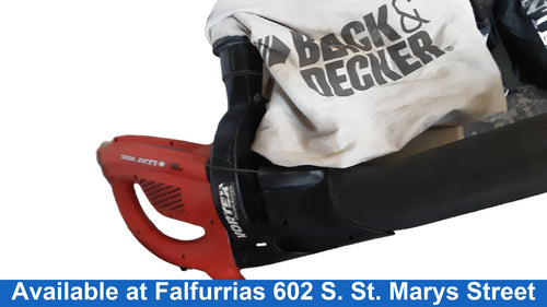 Black & Decker Bv2500 Orange Corded Leaf Blower