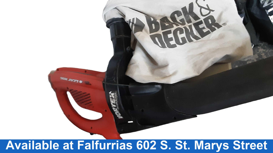 Black & Decker Bv2500 Orange Corded Leaf Blower