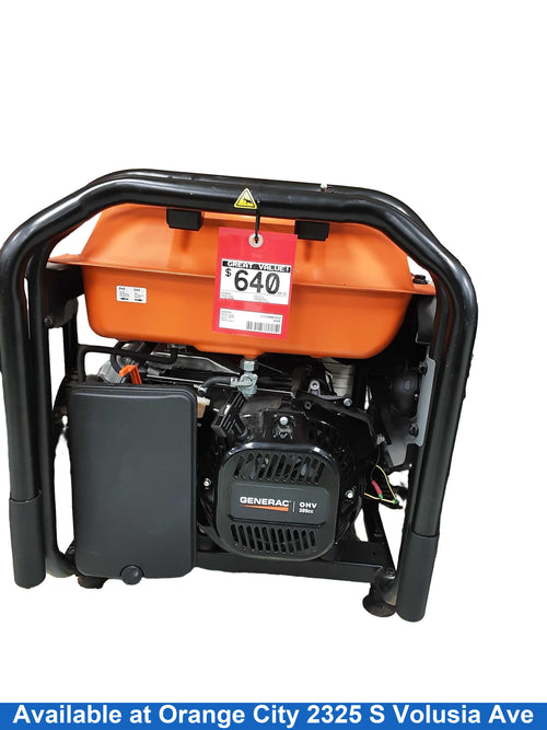 Generac G0076722 Orange Generator