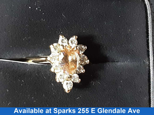 Women's Ring - Yellow Gold 14k (.585) 3.1 grams Size 6