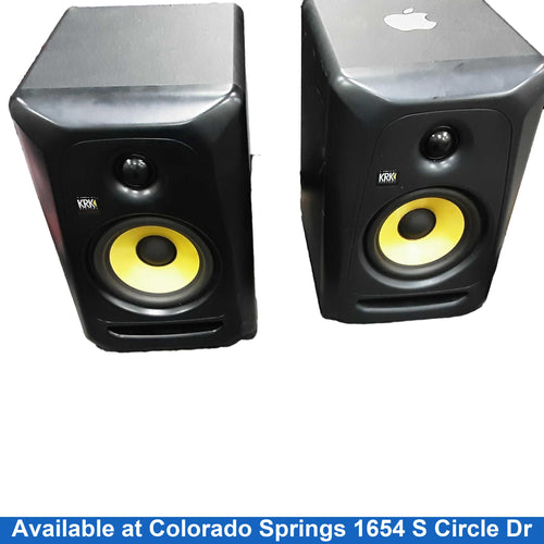 Krk Systems Classic 5 Black Bookshelf Speaker