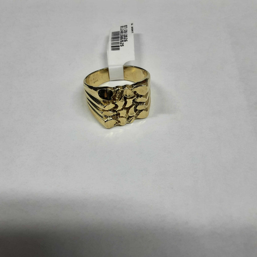 Men's Ring - Yellow Gold 10k (.417) 7.5 grams Size 20