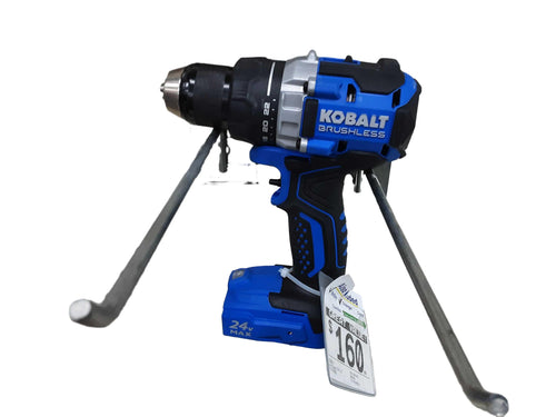 Kobalt Kdd124b-03 Blue Cordless Standard Drill