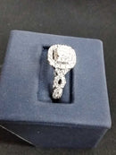 Women's Ring - White Gold 14k (.585) 5.5 grams Size 20