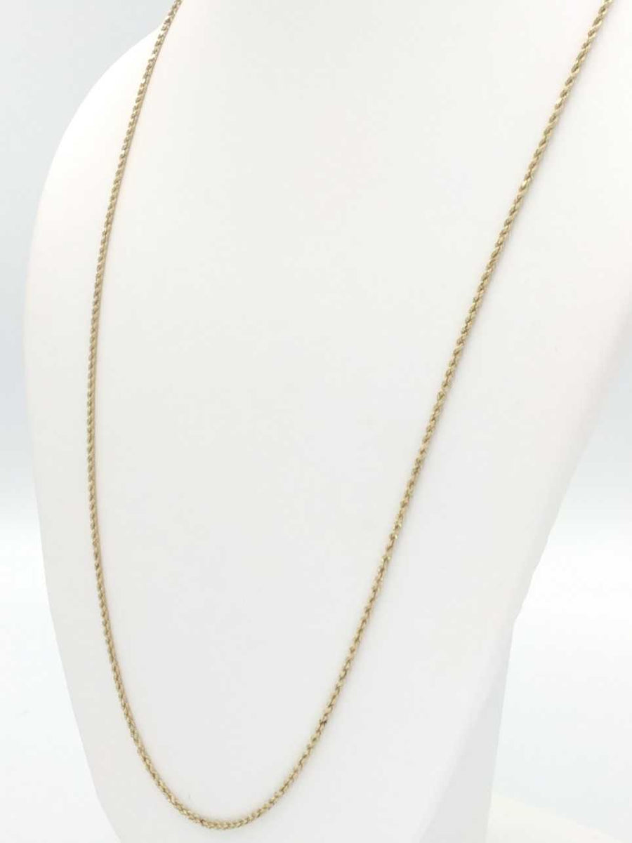 Rope Chain - Yellow Gold 14k (.585) 5.5 grams 23 inch