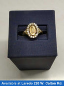 Women's Ring - Yellow Gold 10k (.417) 2.3 grams Size 20