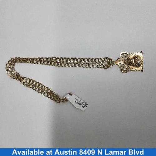 Chain - Yellow Gold 10k (.417) 14 grams 16 inch