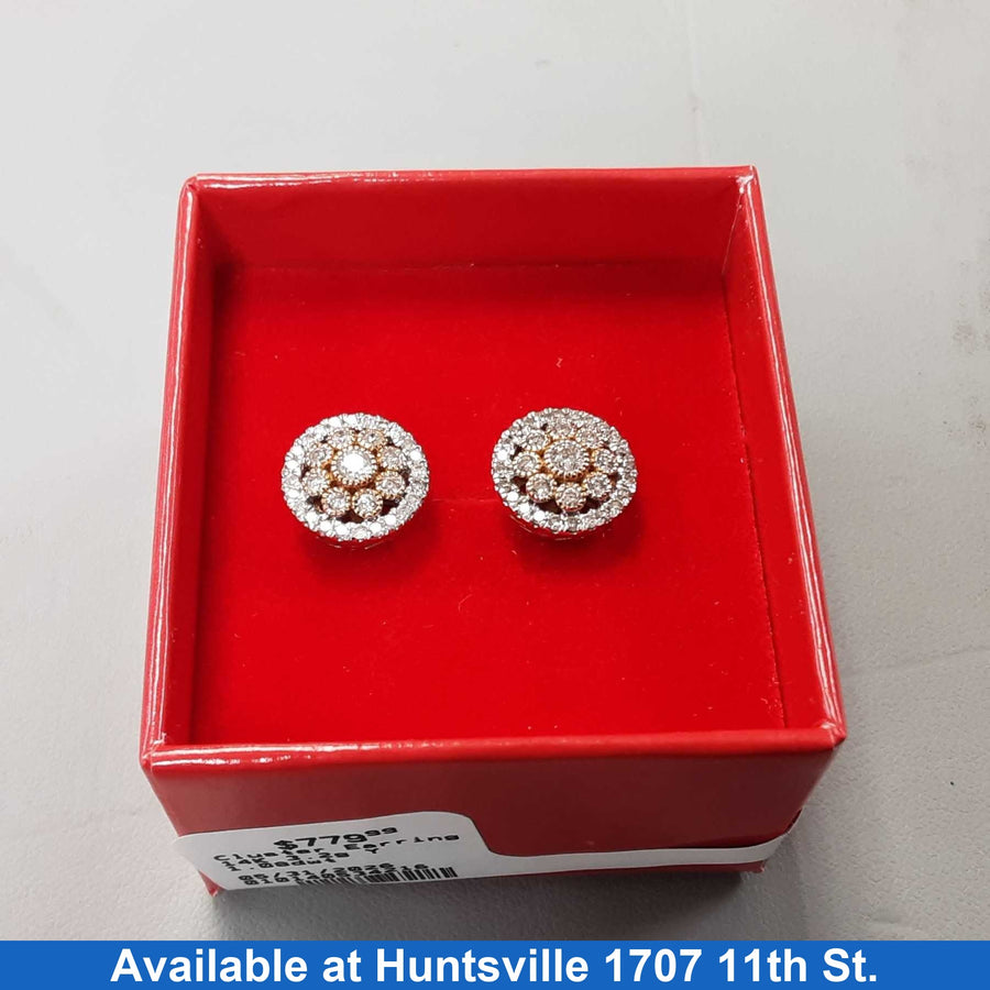 Earrings - Yellow Gold 14k (.585) 3.2 grams