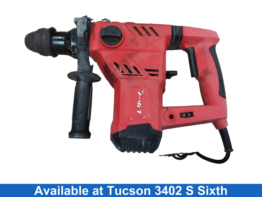 Bauer 1641e-b Red Corded Hammer Drill