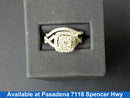 Ring - Wedding Set - Yellow Gold 10k (.417) 4.1 grams Size 20