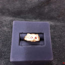 Women's Ring - Yellow Gold 14k (.585) 1.7 grams Size 6.5