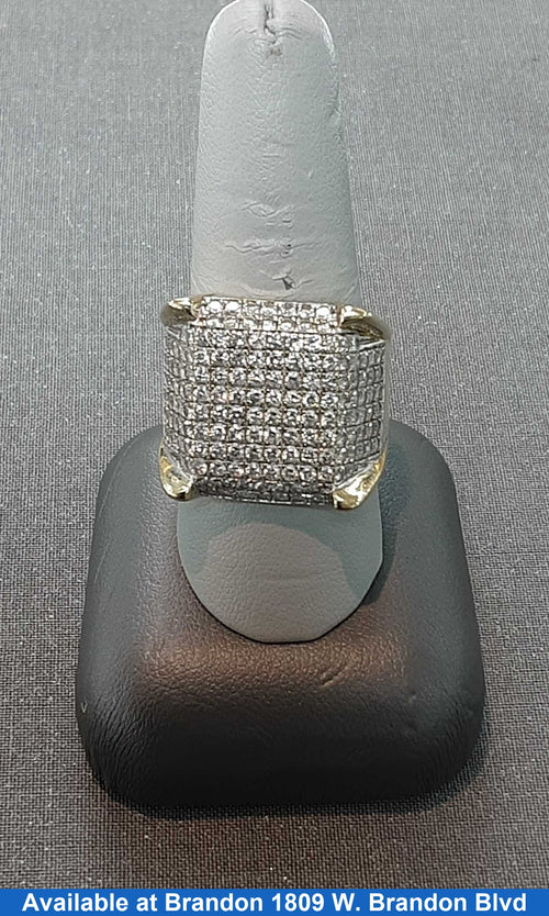 Men's Ring - Yellow Gold 10k (.417) 9.1 grams Size 8
