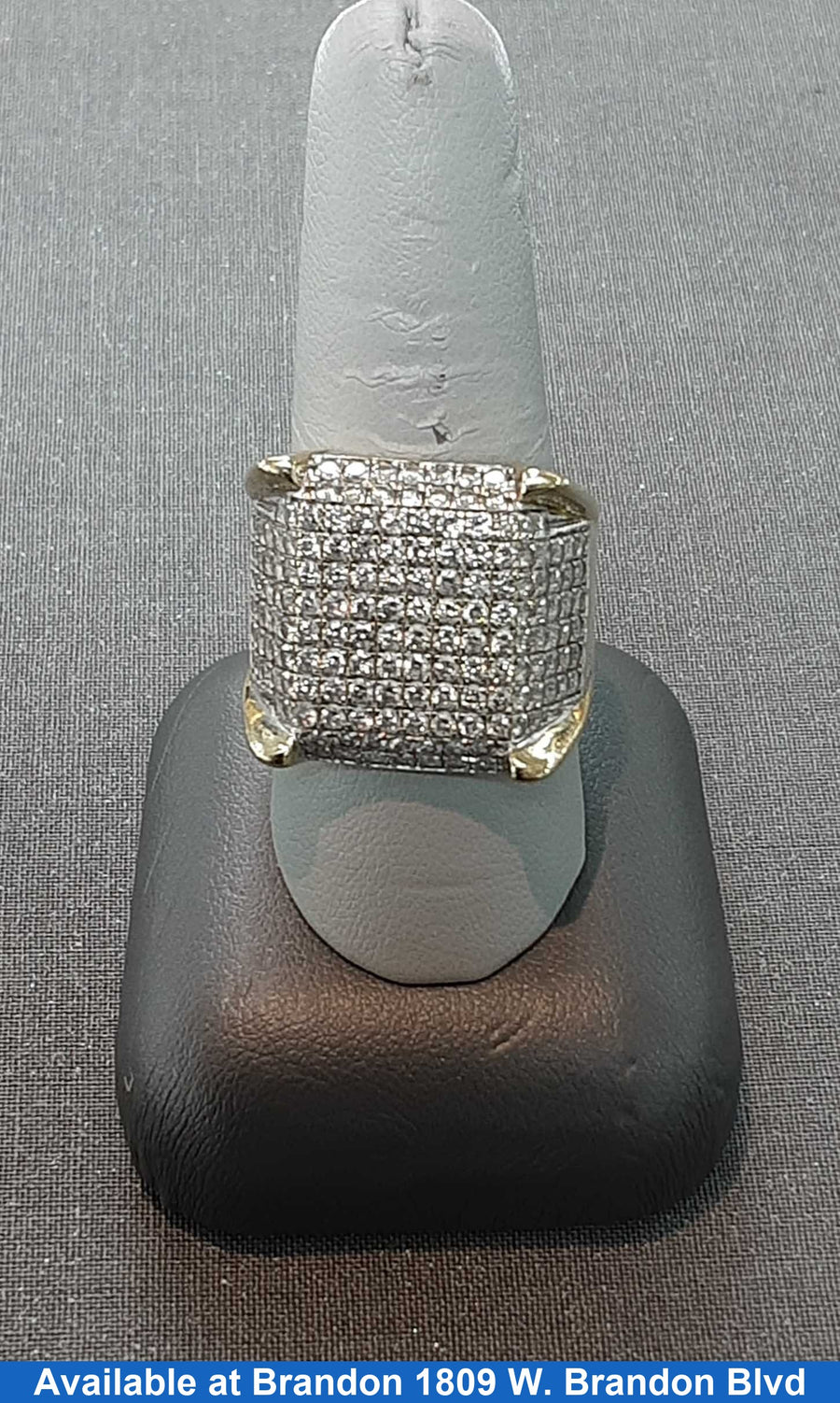 Men's Ring - Yellow Gold 10k (.417) 9.1 grams Size 8