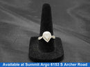 Women's Ring - White Gold 14k (.585) 3 grams Size 8