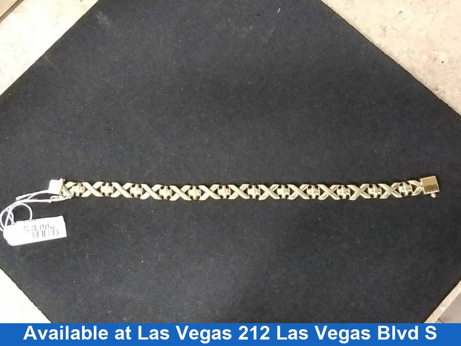 Bracelet - Yellow Gold 14k (.585) 11.2 grams 7 inch