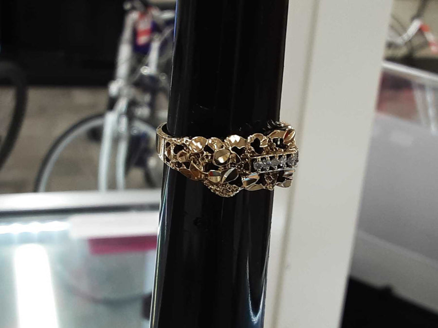 Women's Ring - Yellow Gold 14k (.585) 5.9 grams Size 20