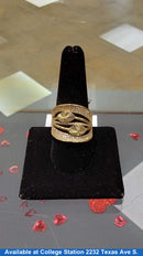 Women's Ring - Yellow Gold 10k (.417) 6 grams Size 9