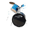 Percussionplus Blue Drum Set