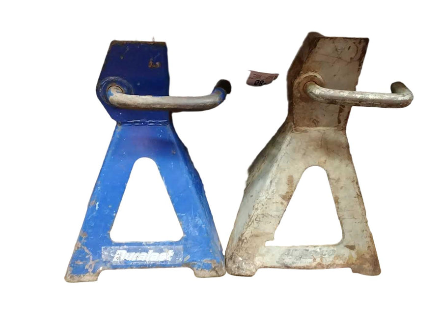 Duralast 4 Ton Blue And Gray Jack Stands Multi-color Jack Stand