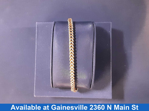 Fox Tail Bracelet - Yellow Gold 10k (.417) 6.7 grams 9 inch