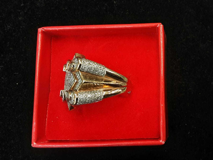 Women's Ring - Yellow Gold 10k (.417) 10.5 grams Size 8.5