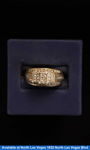 Ring - Engagement Set - Yellow Gold 10k (.417) 5.4 grams Size 7
