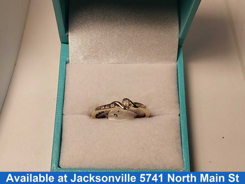 Women's Ring - Yellow Gold 10k (.417) 1.4 grams Size 7