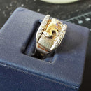 Women's Ring - Yellow Gold 10k (.417) 3.7 grams Size 7.5