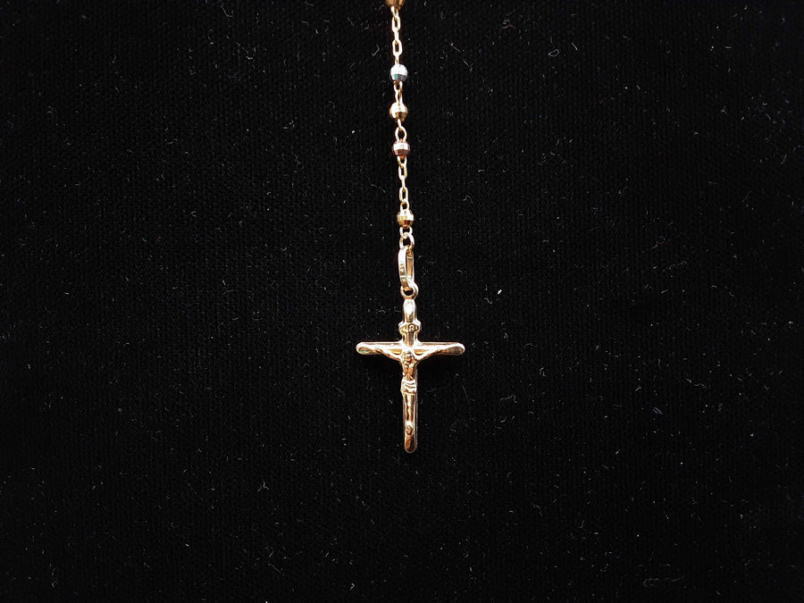 Religious Pendant - Tricolor Gold 14k (.585) 6.3 grams