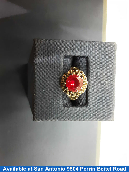 Women's Ring - Yellow Gold 14k (.585) 3.1 grams Size 20