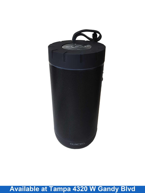 Quikcell Onbeatmax Black Portable Speaker